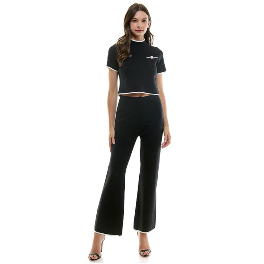 Elegant Black Pantsuit for Women